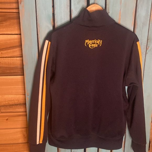 American Eagle Outfitters Sportswear track jacket size medium navy blue - Picture 6 of 7